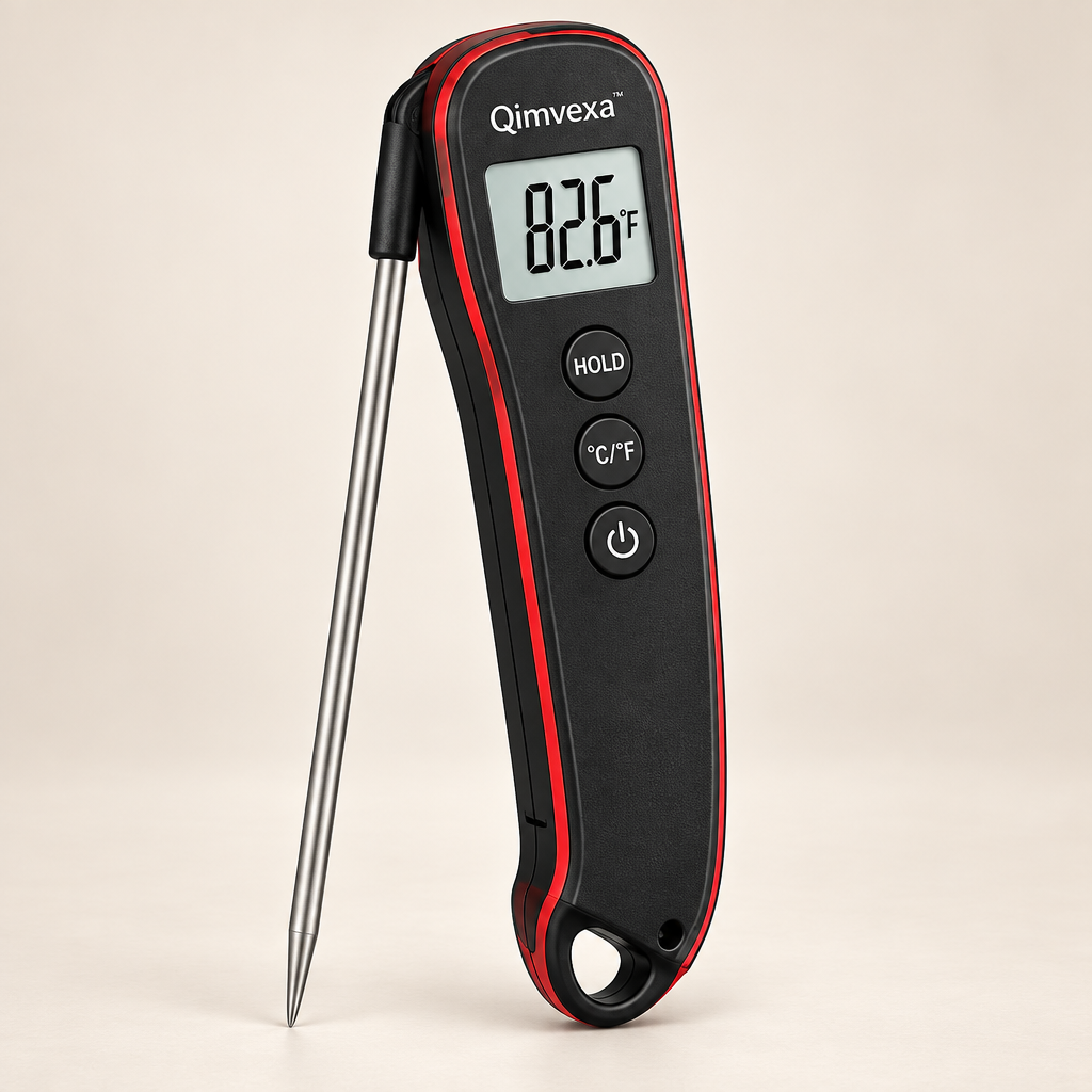 Qimvexa™ Digital BBQ Food Thermometer image 01