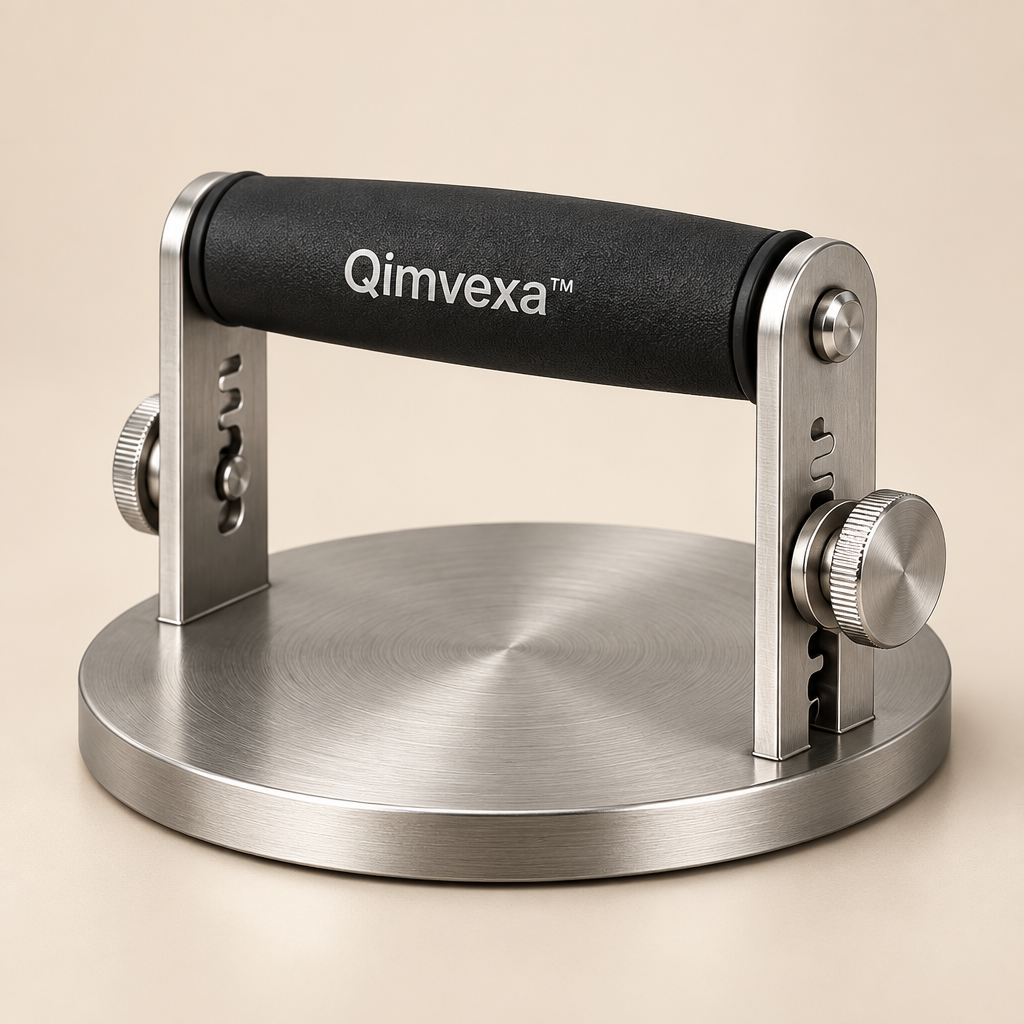 Qimvexa™ Adjustable BBQ Meat Press image 01